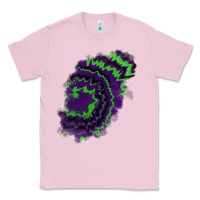 Bubblegum Pink tie dye patch Classic Tee - RanaPortraitStore
