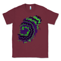 Burgundy tie dye patch Classic Tee - RanaPortraitStore