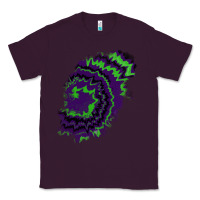 Plum tie dye patch Classic Tee - RanaPortraitStore