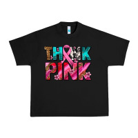 Black think pink cancer ribbon Urban Heavy Tee - AdoDesignShop