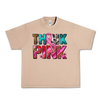 Burro think pink cancer ribbon Urban Heavy Tee - AdoDesignShop