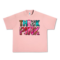 Salmon think pink cancer ribbon Urban Heavy Tee - AdoDesignShop