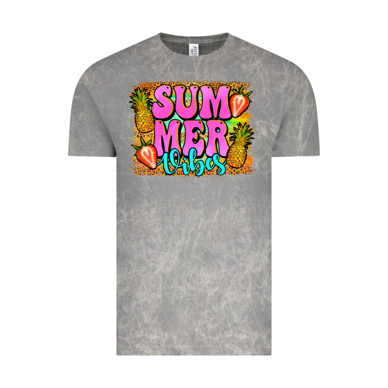 Summer Vibes Leopard Background Vintage Tee by Jasminsmagicworld | Teevron