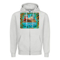 Dove Grey teachers change the world mousepad Zipper Hoodie - BarkalooDesign