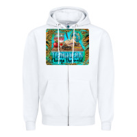 White teachers change the world mousepad Zipper Hoodie - BarkalooDesign