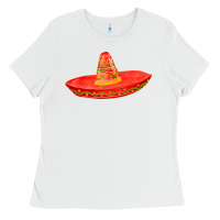 White red sombrero fa element Ladies Tee - FaDigitalArtStudio