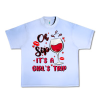 Grape Ice oh sip it's a girl's trip Urban Heavy Tee - MaliasSmallBusiness