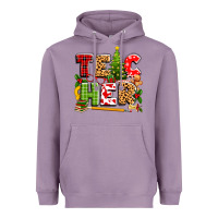 Lavender teacher christmas Heavyweight Hoodie - texasbilliewilder