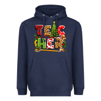 Navy teacher christmas Heavyweight Hoodie - texasbilliewilder