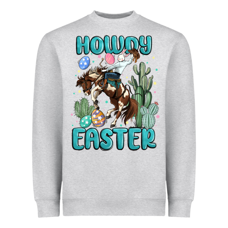 Howdy Easter Heavyweight Sweatshirt by MaliasSmallBusiness | Teevron