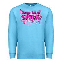 Ocean Blue Stronger than the storm Cancer Awareness Premium Sweatshirt - HowdyJamesFarm