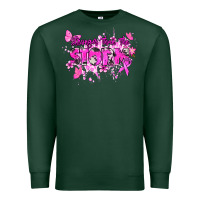 Sports Green Stronger than the storm Cancer Awareness Premium Sweatshirt - HowdyJamesFarm