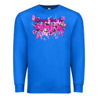 True Royal Stronger than the storm Cancer Awareness Premium Sweatshirt - HowdyJamesFarm