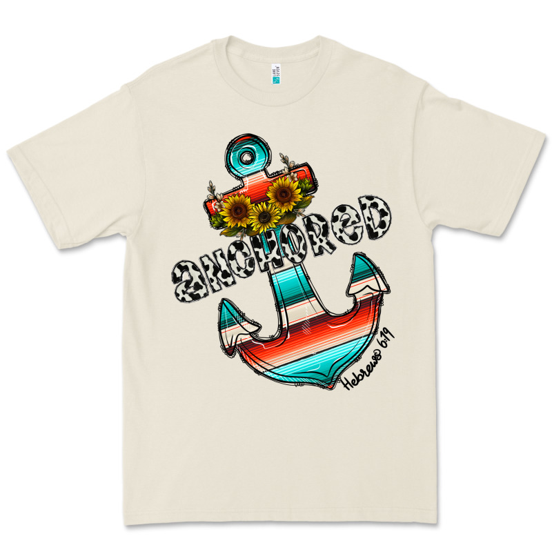 Anchored Premium Tee by CowhideDigitalArt | Teevron