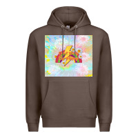 Coffee don't worry be happy Premium Hoodie - TumblerDesignByShophia