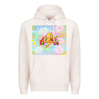 Pale Pink don't worry be happy Premium Hoodie - TumblerDesignByShophia