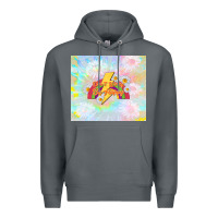 Rock don't worry be happy Premium Hoodie - TumblerDesignByShophia