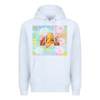 White don't worry be happy Premium Hoodie - TumblerDesignByShophia