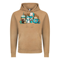 Vintage Camel winter snowman coffee cups Vintage Hoodie - Jasminsmagicworld