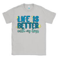 Moon Dust life is better with my boys Classic Tee - MaliasSmallBusiness