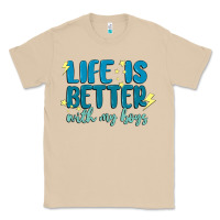 Mushroom life is better with my boys Classic Tee - MaliasSmallBusiness