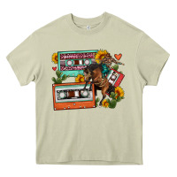 Mossy rodeo sunflower cactus cassette Heavy Core Tee - FaDigitalArtStudio