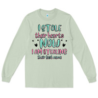 Matcha i stole their hearts now i am stealing their last Long Sleeve Tee - MaliasSmallBusiness