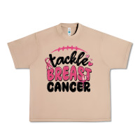 Burro tackle breast cancer Urban Heavy Tee - MaliasSmallBusiness