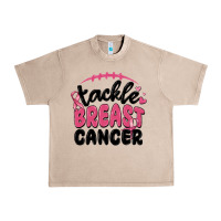 French Oak tackle breast cancer Urban Heavy Tee - MaliasSmallBusiness