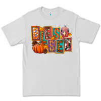 Dove Grey blessed thanksgiving Premium Tee - FaDigitalArtStudio
