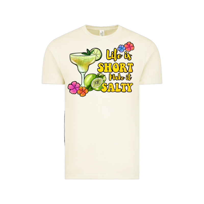 Life Is Short Make It Salty Vintage Tee by Jasminsmagicworld | Teevron