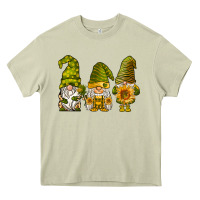 Mossy sunflower gnomies Heavy Core Tee - BarkalooDesign