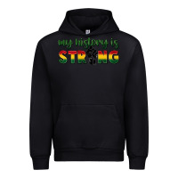 Black My history is strong Urban Hoodie - FaDigitalArtStudio