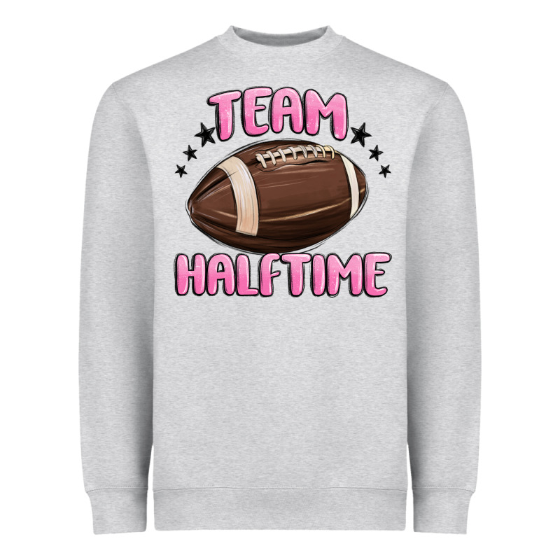 Team Halftime Football Heavyweight Sweatshirt by MaliasSmallBusiness | Teevron