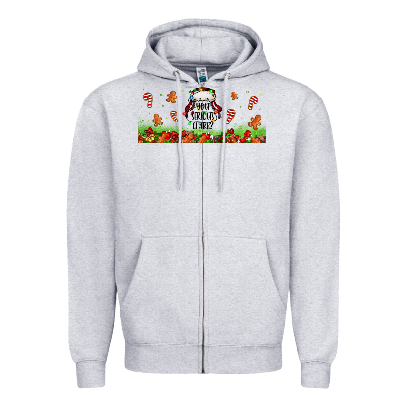 You Serious Clark Zipper Hoodie by Jasminsmagicworld | Teevron