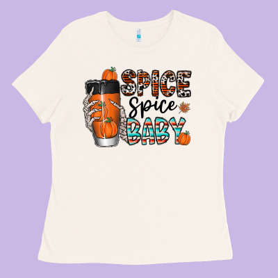Spice Spice Baby Ladies Tee Designed By Cowhidedigitalart
