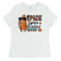 White spice spice baby Ladies Tee - CowhideDigitalArt