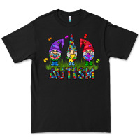 Black autism Gnome Premium Tee - CowhideDigitalArt