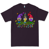Plum autism Gnome Premium Tee - CowhideDigitalArt