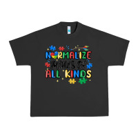 Pigment Black normalize minds of all kinds Urban Heavy Tee - MaliasSmallBusiness