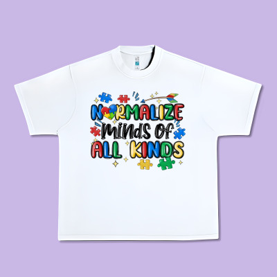 Normalize Minds Of All Kinds Urban Heavy Tee Designed By Maliassmallbusiness