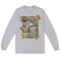 Moon Dust mama mama mama mama western flower Long Sleeve Tee - NancyCooperArtShop
