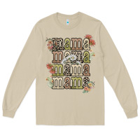 Mushroom mama mama mama mama western flower Long Sleeve Tee - NancyCooperArtShop