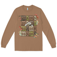 Toasted Coconut mama mama mama mama western flower Long Sleeve Tee - NancyCooperArtShop