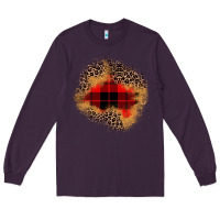 Plum christmas patch Long Sleeve Tee - JahusDesignShop