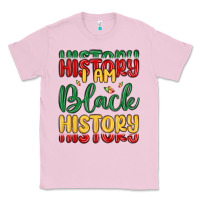 Bubblegum Pink i am black history Classic Tee - MaliasSmallBusiness