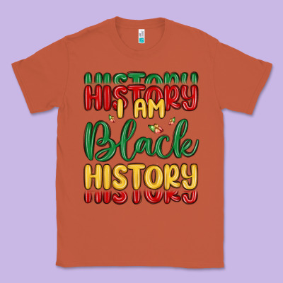 I Am Black History Classic Tee Designed By Maliassmallbusiness