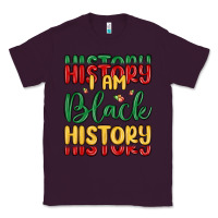 Plum i am black history Classic Tee - MaliasSmallBusiness