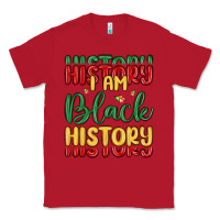 Red i am black history Classic Tee - MaliasSmallBusiness