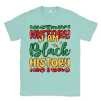Seafoam i am black history Classic Tee - MaliasSmallBusiness